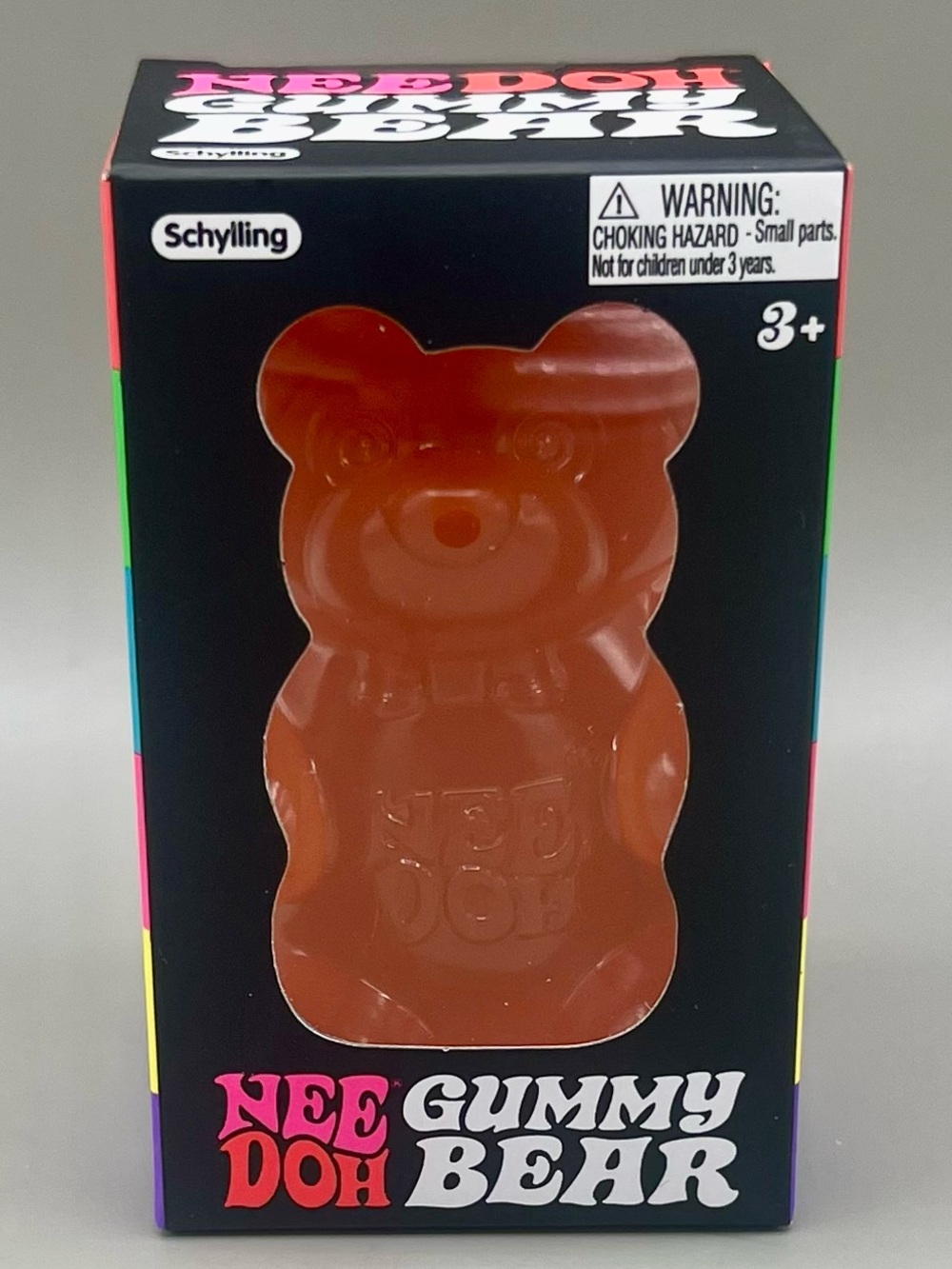 Authentic NEEDOH Gummy Bear Squishy Toy 🧡ORANGE ~ Alright, Orange!🍊 NEW in BOX